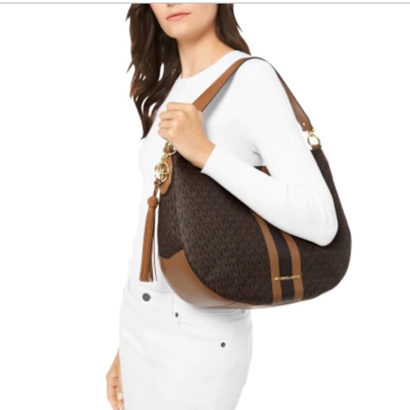 Michael Kors Bags New Michael Kors Brooke Large Zip Hobo Bag Poshmark